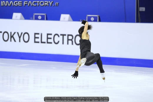 2013-02-26 Milano - World Junior Figure Skating Championships 130 Practice